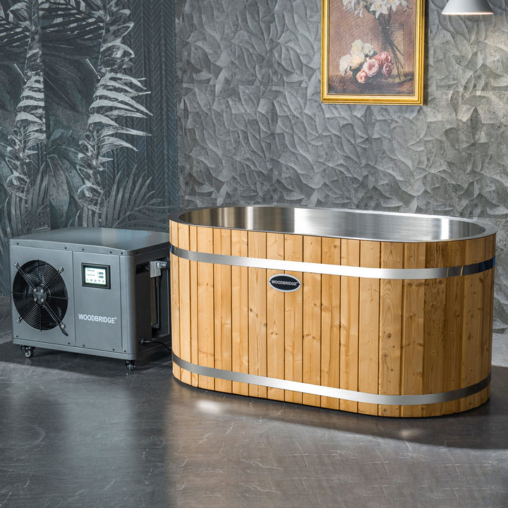 Woodbridge Wooden Cold Plunge With Chiller