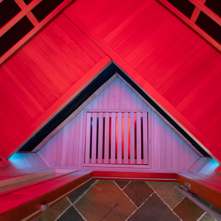 Woodbridge 2 person Indoor FAR Infrared Corner Sauna