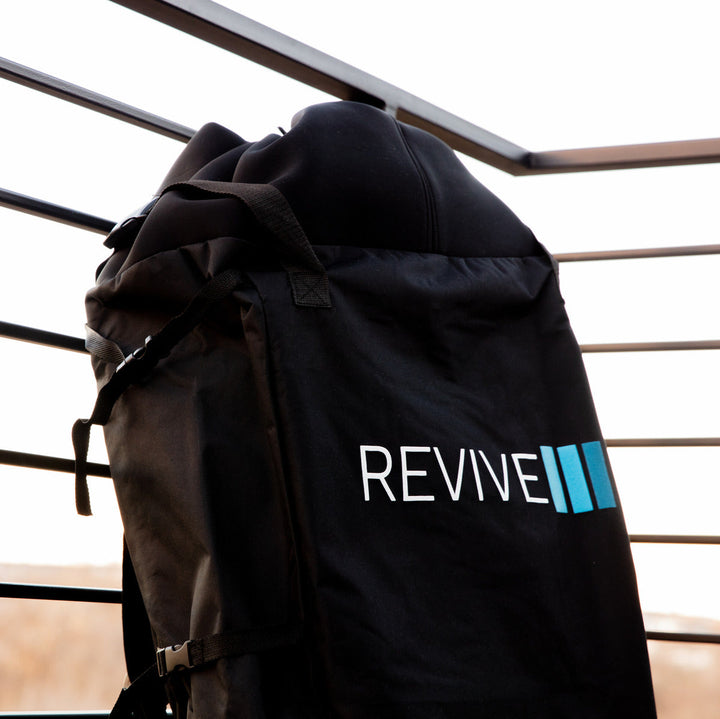 Revive Plunge Inflatable Barrel Plunge with Chiller