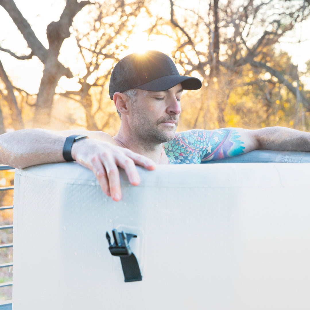 Revive Plunge Inflatable Barrel Plunge with Chiller