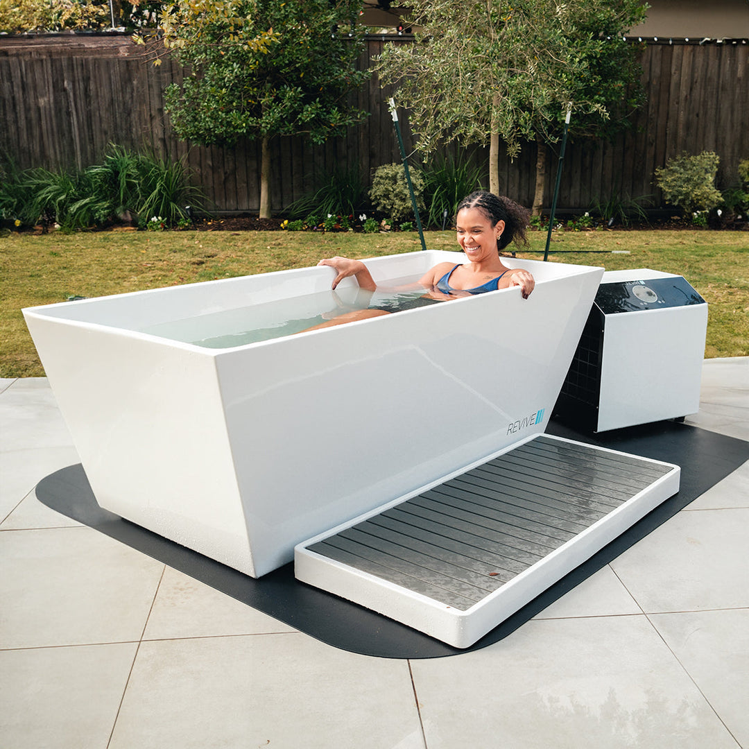 Revive Plunge 6 Person Traditional Sauna & Acrylic Plunge