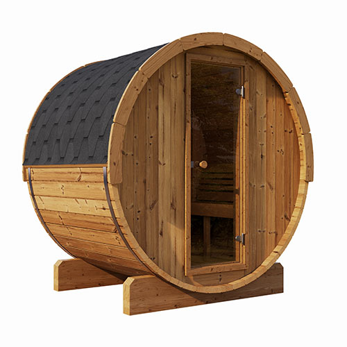 SaunaLife Model E6 3 Person Sauna Barrel
