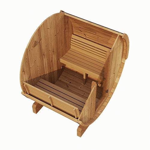 SaunaLife Model E6 3 Person Sauna Barrel