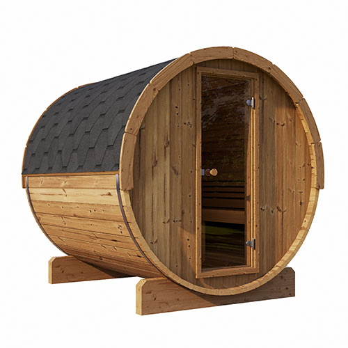 SaunaLife Model E8 6 Person Sauna Barrel