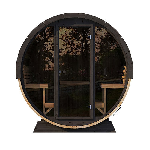 SaunaLife Model EE8G 6 Person Sauna Barrel