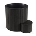 SaunaLife Model S1B 1-Person Cold/Hot Immersion Tub, Black
