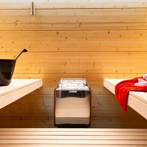 Harvia KIP60B 6 kW Electric Sauna Heater w/ Built-in Controls