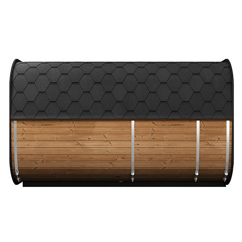 SaunaLife Cube Luxury CL12GCP Outdoor Home 8 Person Sauna Kit