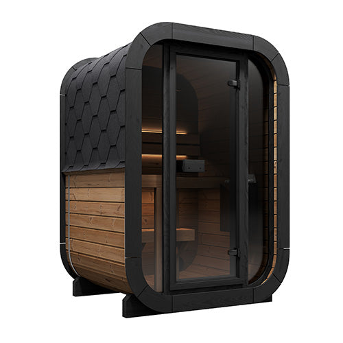 SaunaLife Cube-Series CL3G Outdoor 2 Person Sauna Kit