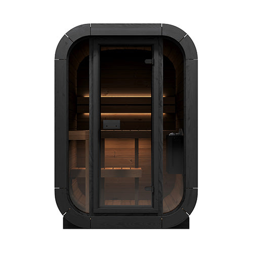 SaunaLife Cube-Series CL3G Outdoor 2 Person Sauna Kit
