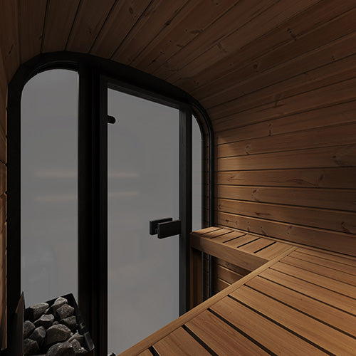 SaunaLife Cube-Series CL3G Outdoor 2 Person Sauna Kit