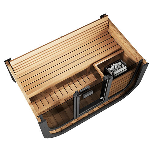SaunaLife Cube-Series Model CL4G 3 Person Sauna Kit