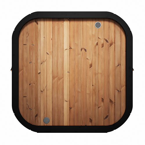 SaunaLife Cube-Series CL7G Outdoor 6 Person Sauna Kit