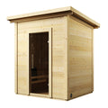 SaunaLife Garden-Series Model G2 Outdoor 4 Person Sauna Kit