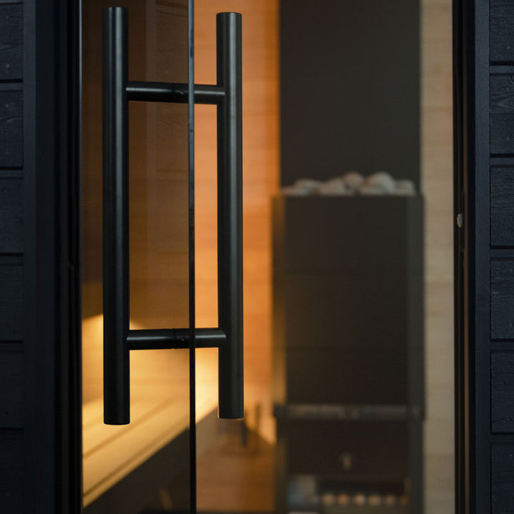 SaunaLife Model G6 Pre-Assembled Outdoor 5 Person Home Sauna