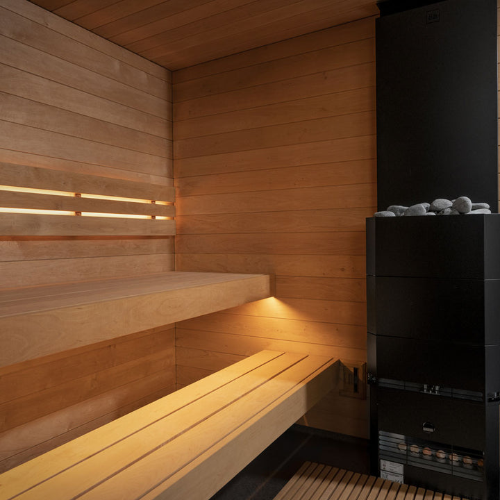 SaunaLife Model G6 Pre-Assembled Outdoor 5 Person Home Sauna