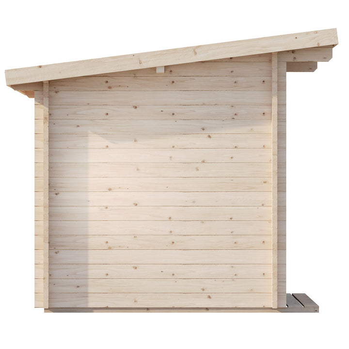 SaunaLife Model G4 Outdoor Home 6 Person Sauna Kit