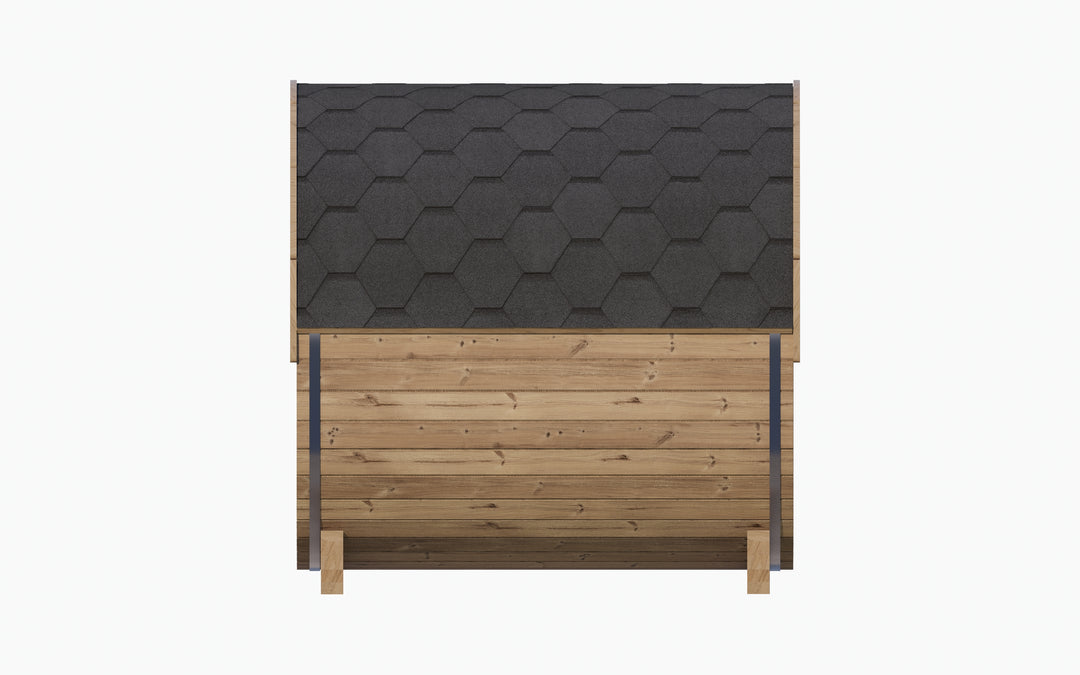 SaunaLife Model E8W 6 Person Sauna Barrel-Window