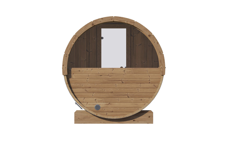 SaunaLife Model E8W 6 Person Sauna Barrel-Window