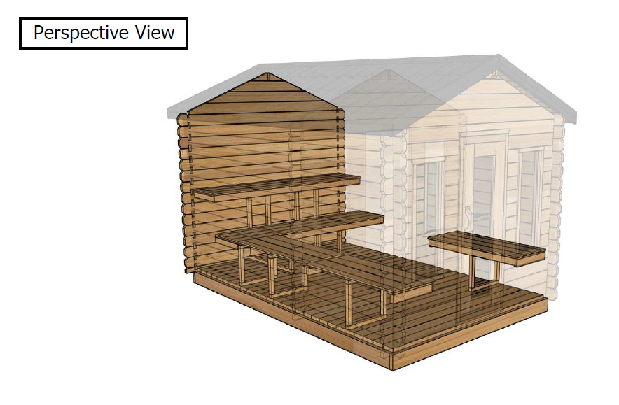Leisurecraft Canadian Timber Georgian Outdoor Traditional Cabin Sauna with Changeroom 2-6 Person