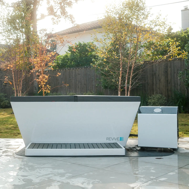 Revive Plunge 2 Person Traditional Sauna & Acrylic Plunge