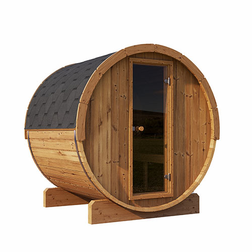 SaunaLife Model E7 4 Person Sauna Barrel