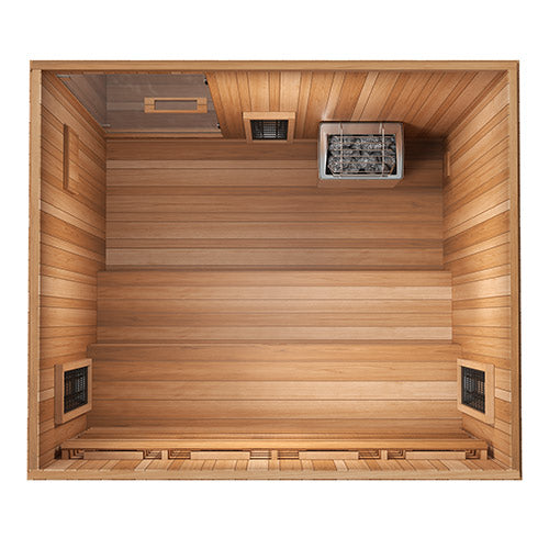 Finnmark FD-5 Trinity XL Infrared & Steam 4 Person Sauna Combo