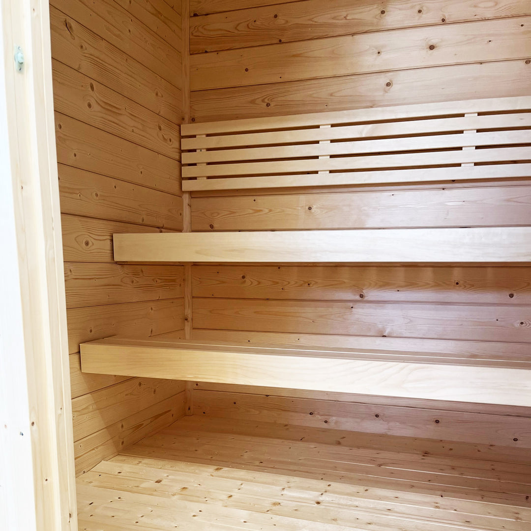 SaunaLife Garden-Series Model G2 Outdoor 4 Person Sauna Kit