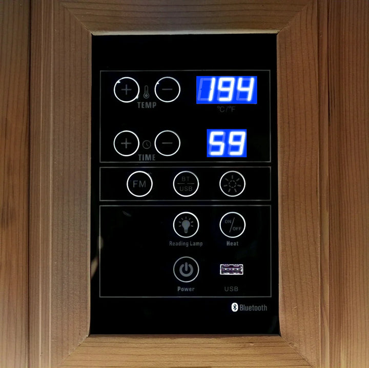 Revive Plunge 6 Person Traditional Sauna & Inflatable Barrel Plunge