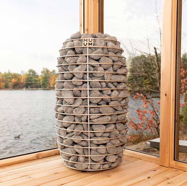 Leisurecraft Candadian Timber Tranquility Barrel Sauna 4-5 Peron