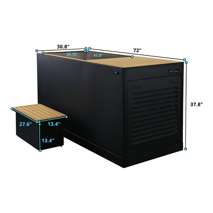 Revive Plunge Luxury Plunge with 1hp Chiller