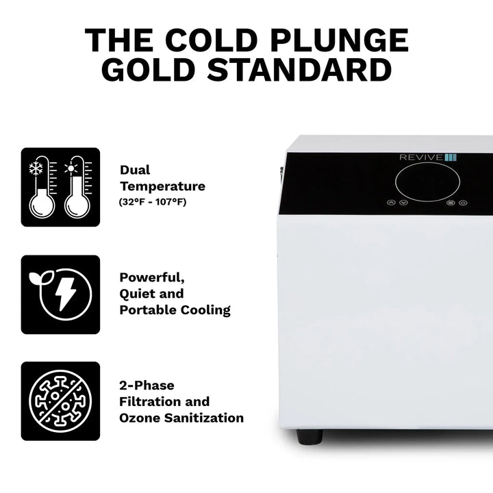 Revive Plunge 6 Person Traditional Sauna & Acrylic Plunge