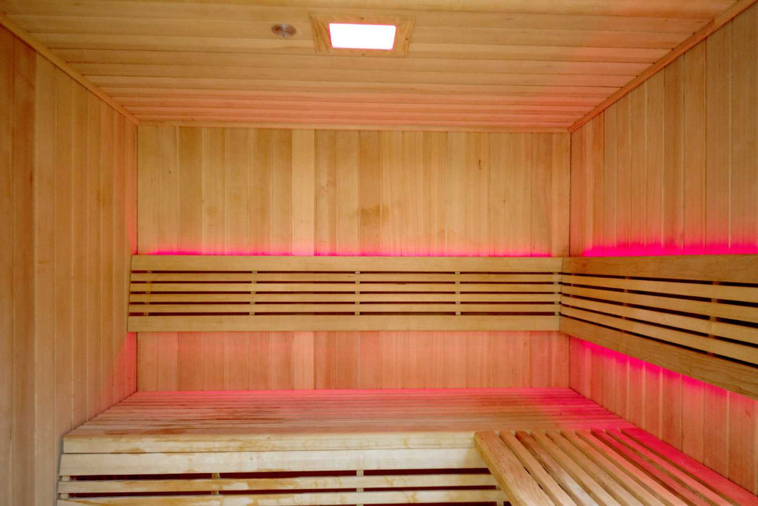Revive Plunge 6 Person Traditional Sauna & Inflatable Barrel Plunge