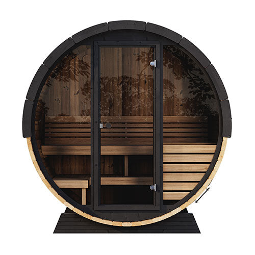 SaunaLife Model EE6G 4 Person Sauna Barrel