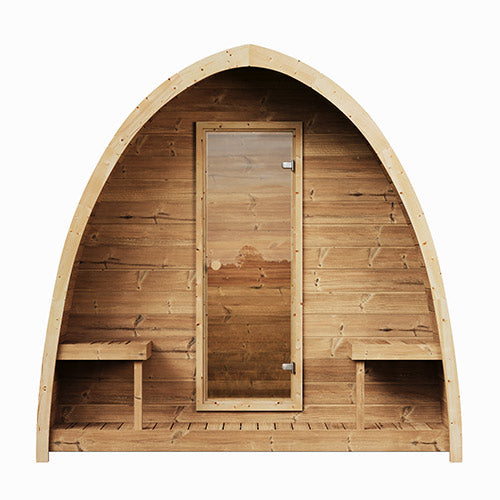 SaunaLife Model G3 Outdoor Home 6 Person Sauna Kit