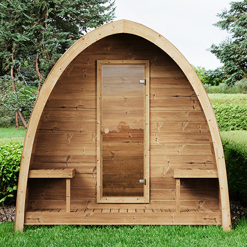 SaunaLife Model G3 Outdoor Home 6 Person Sauna Kit