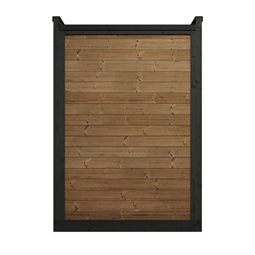 SaunaLife GL4 Outdoor 4 Person Sauna Kit Garden Luxury-Series