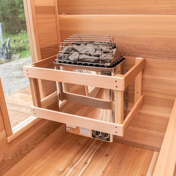 Harvia KIP45B 4.5 kW Electric Sauna Heater w/ Built-in Controls