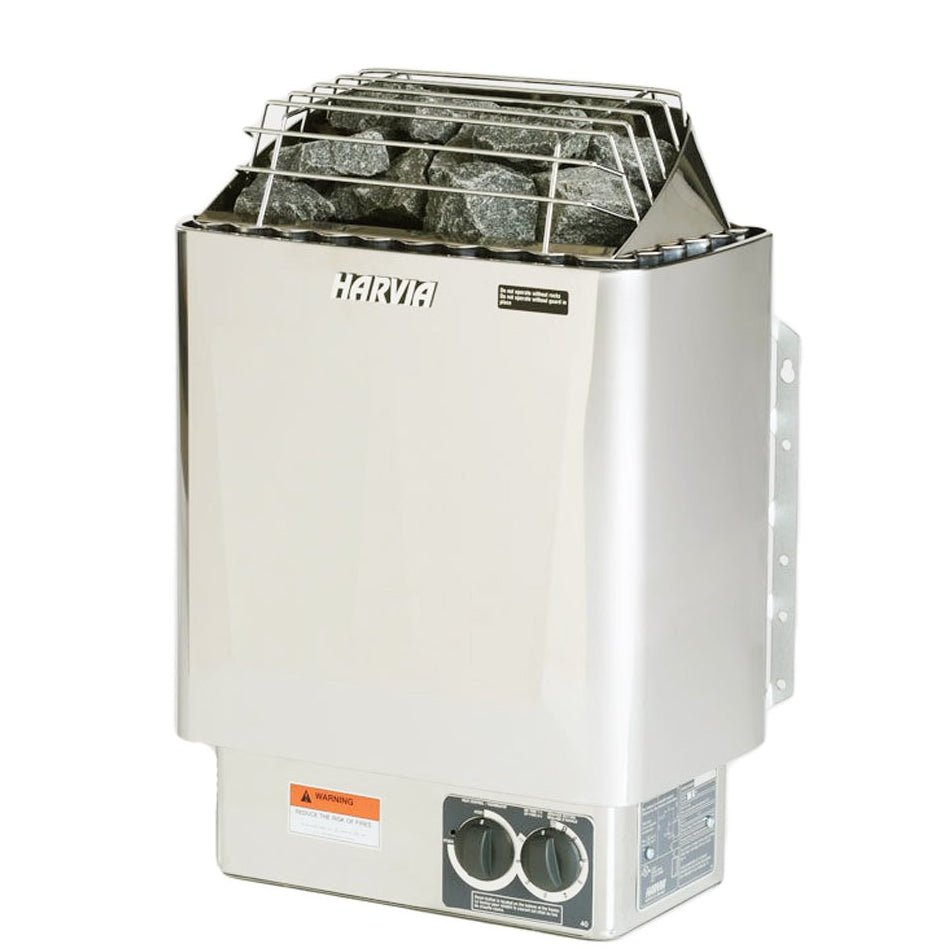 Harvia KIP80B 8 kW Electric Sauna Heater w/ Built-in Controls