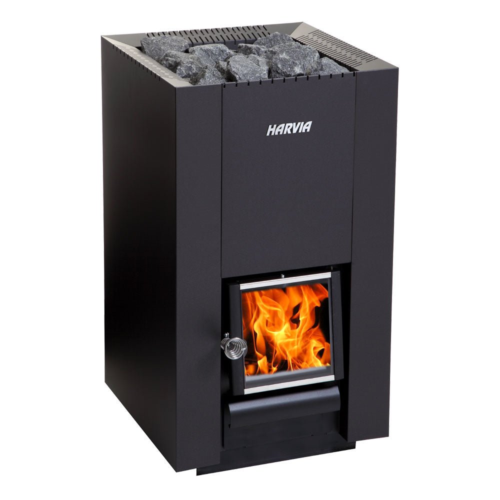Harvia Linear 22 WK200C Wood-Burning Sauna Stove