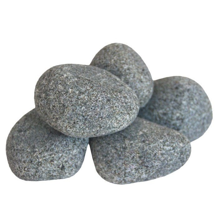 Harvia Rounded Olivine Sauna Stones 5-10cm / 33 lbs R-991 (Only with Purchase of Harvia Sauna Heater)
