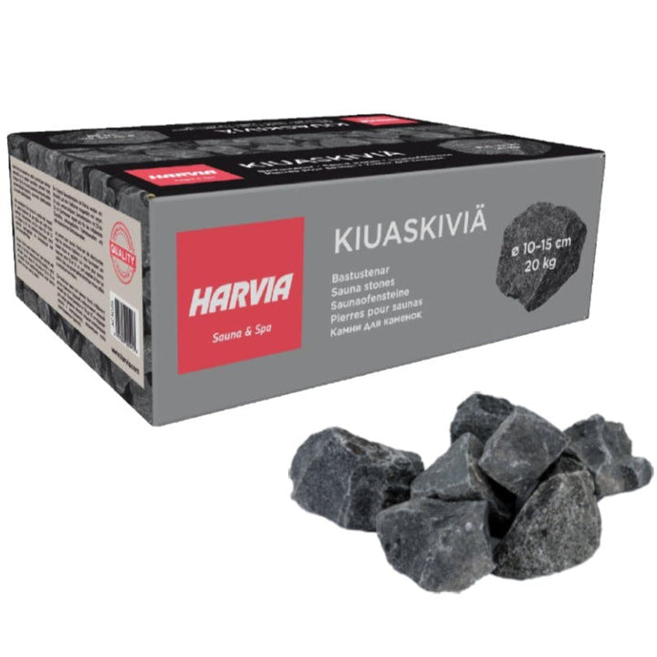 Harvia Sauna Stones 10-15cm – 20kg / 44lbs AC3020 (Only with Purchase of Harvia Sauna Heater)