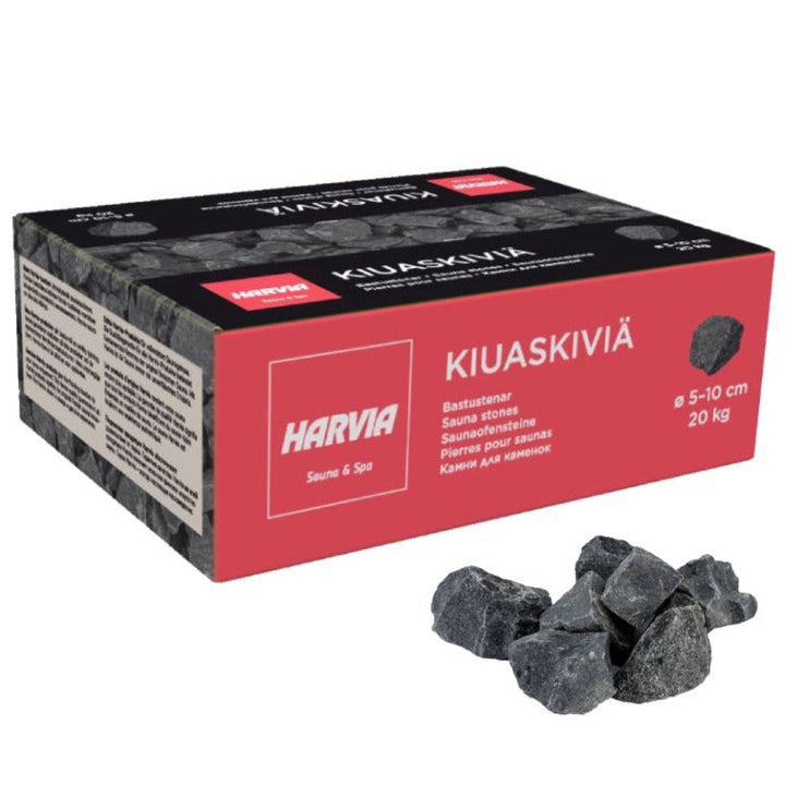 Harvia Sauna Stones 5-10cm – 20kg / 44lbs AC3000 (Only with Purchase of Harvia Sauna Heater)
