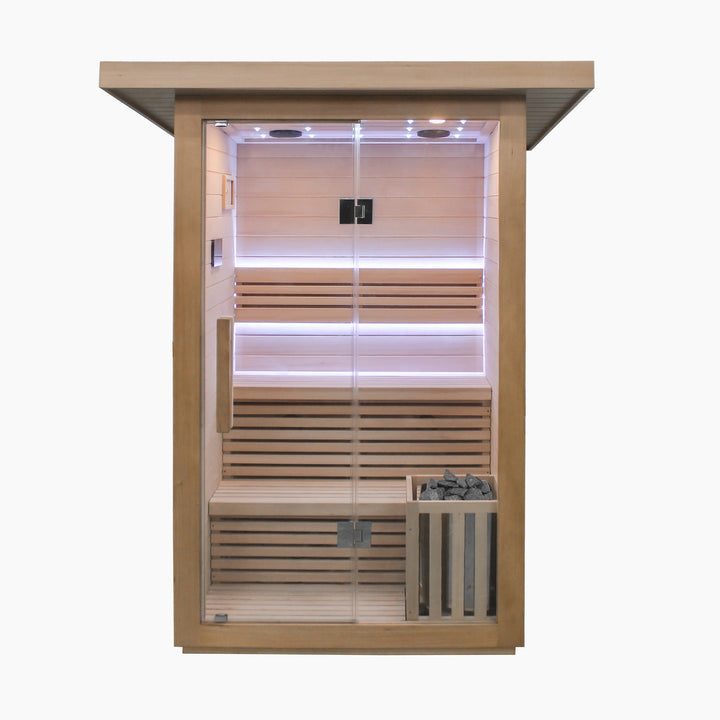 Revive Plunge 2 Person Traditional Sauna & Inflatable Plunge